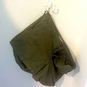 Green old navy straight leg shorts